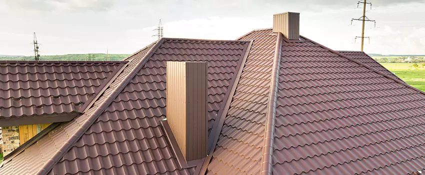 Residential Chimney Flashing Restoration in San Fernando, CA