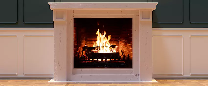 Decorative Electric Fireplace Installation in San Fernando, California