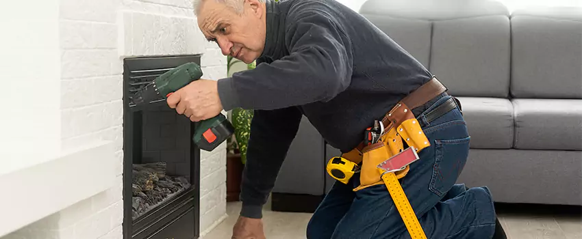 New Indoor Fireplace Installation in San Fernando, California