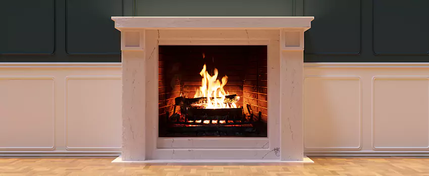 Open Flame Wood-Burning Fireplace Installation Services in San Fernando, California