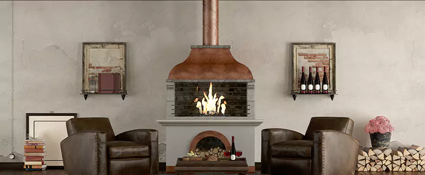 Thelin Hearth Products Providence Pellet Insert Fireplace Installation in San Fernando, CA