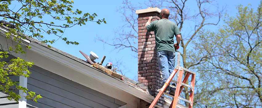 Vinyl and PVC Chimney Flashing Installation in San Fernando, CA