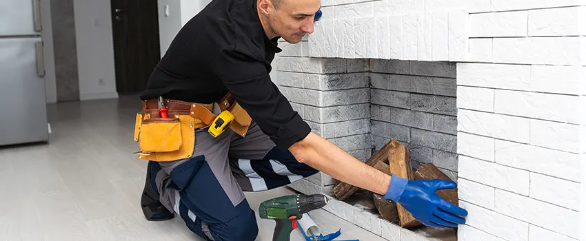 Fireplace Damaged Damper Frame Repair Services in San Fernando, California