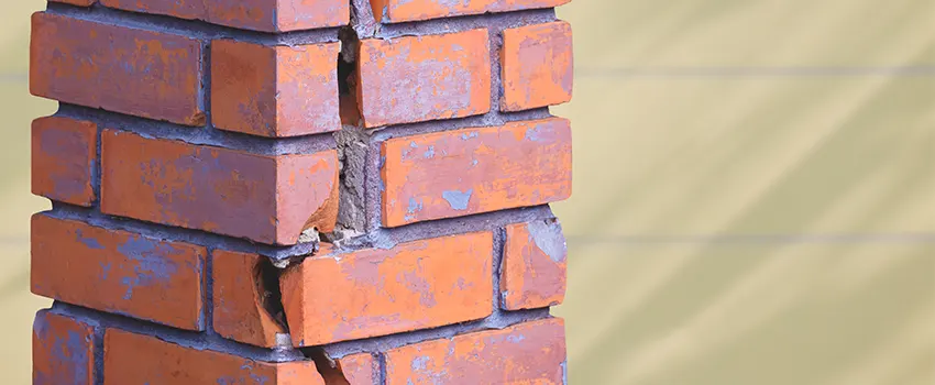 Repairing Cracked Porcelain Tiles for Fireplace in San Fernando, CA
