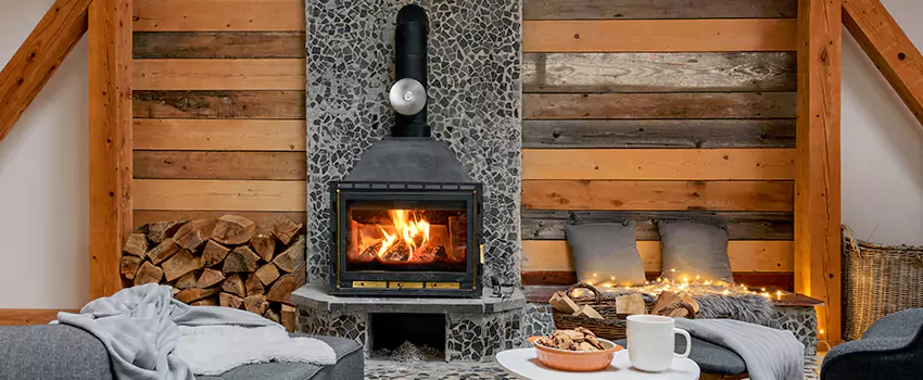 Thelin Hearth Products Direct Vent Gas Stove Fireplace Inspection in San Fernando, California